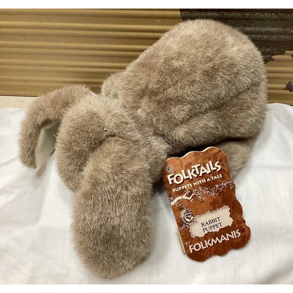 Folkmanis Folktails Baby Lop Eared Rabbit Puppet Plush Animals Golf Headcover - Picture 2 of 15
